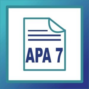 APA 7 para escritura académica PRODUCTO